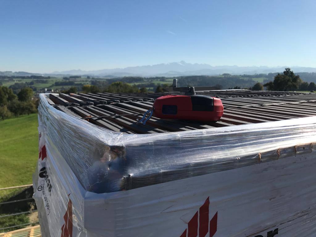 Dachrand mit Abdichtung